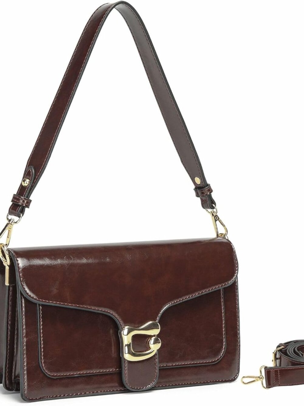 Crossbody Bags for Women Trendy - Small Cross Body Purse Shoulder Bag Leather Ha